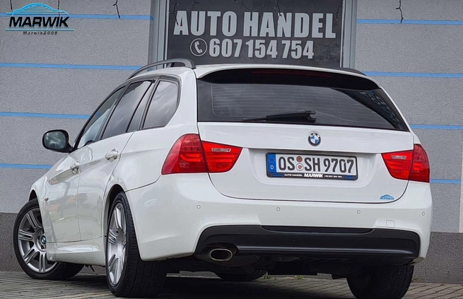 BMW Seria 3 cena 25900 przebieg: 186787, rok produkcji 2009 z Skoki małe 277